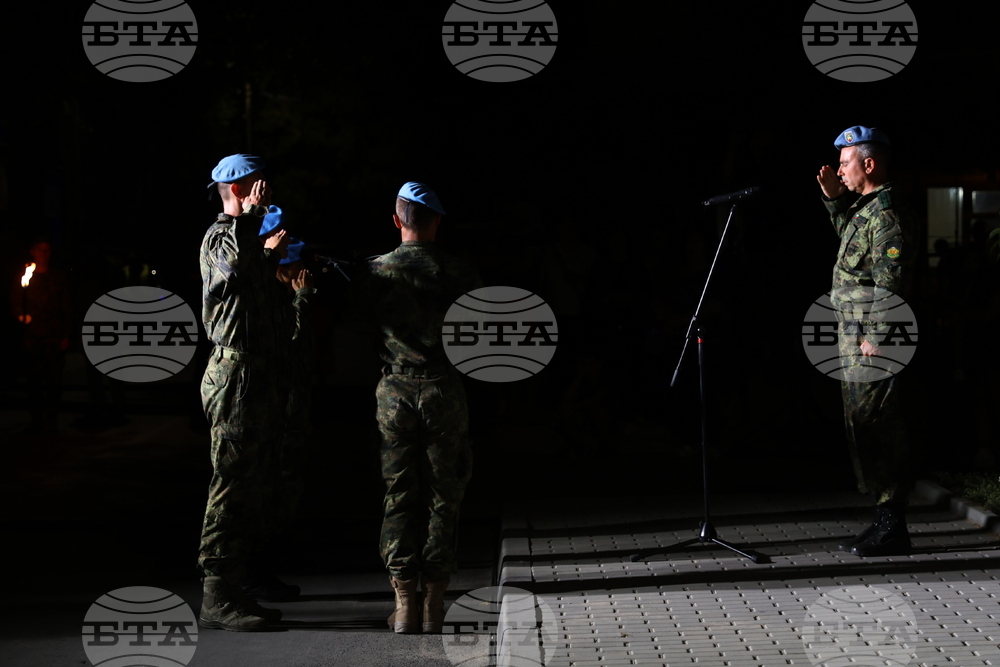 Село Първенец - Тържествена заря - проверка