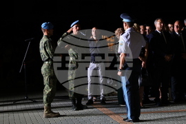 Село Първенец - Тържествена заря - проверка