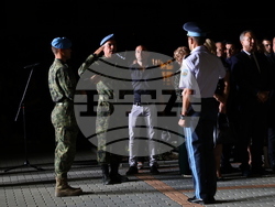 Село Първенец - Тържествена заря - проверка