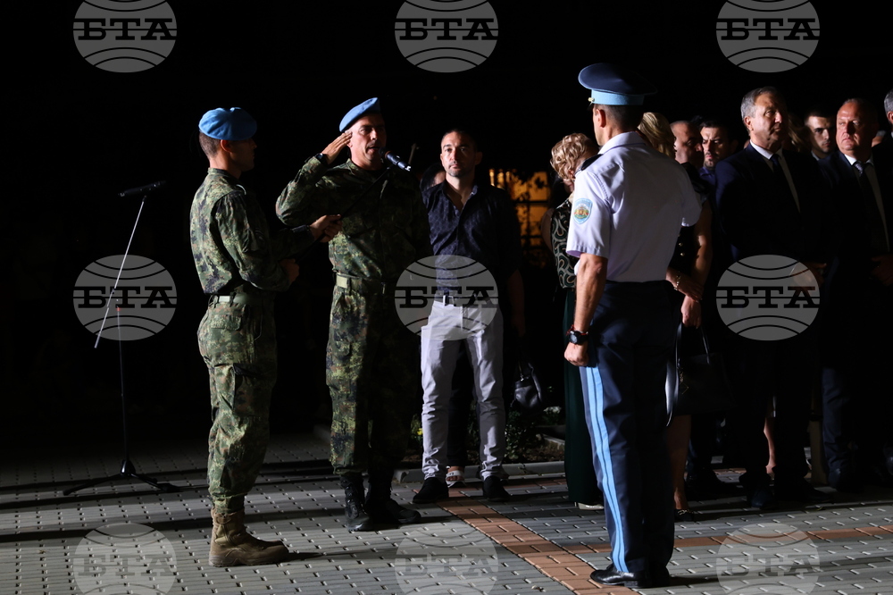 Село Първенец - Тържествена заря - проверка