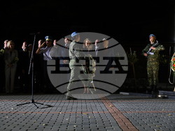 Село Първенец - Тържествена заря - проверка