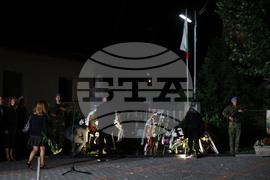 Село Първенец - Тържествена заря - проверка