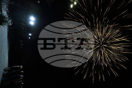 Село Първенец - Тържествена заря - проверка