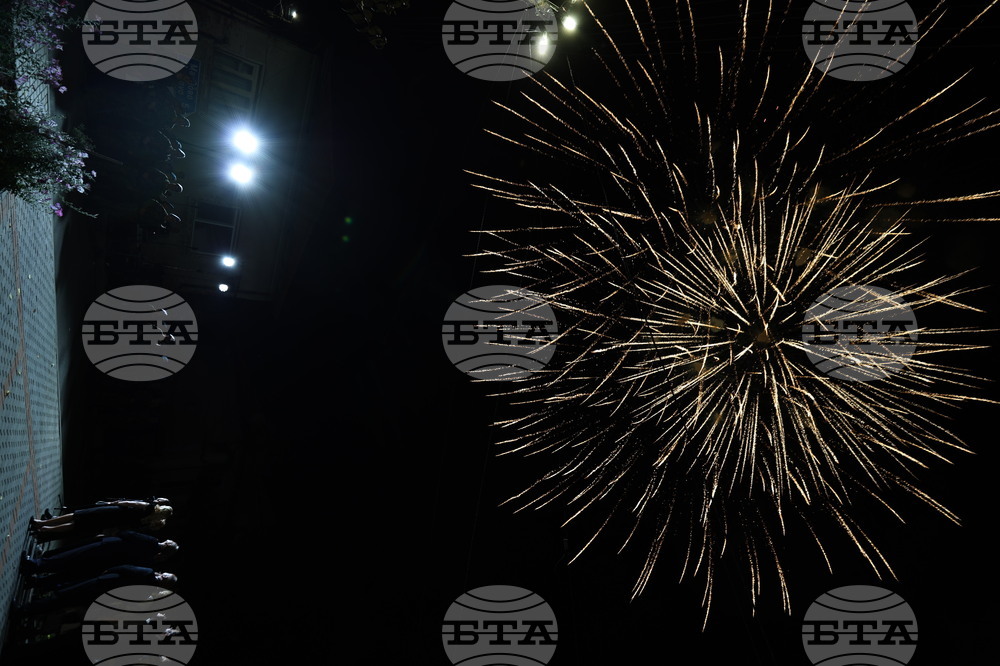 Село Първенец - Тържествена заря - проверка