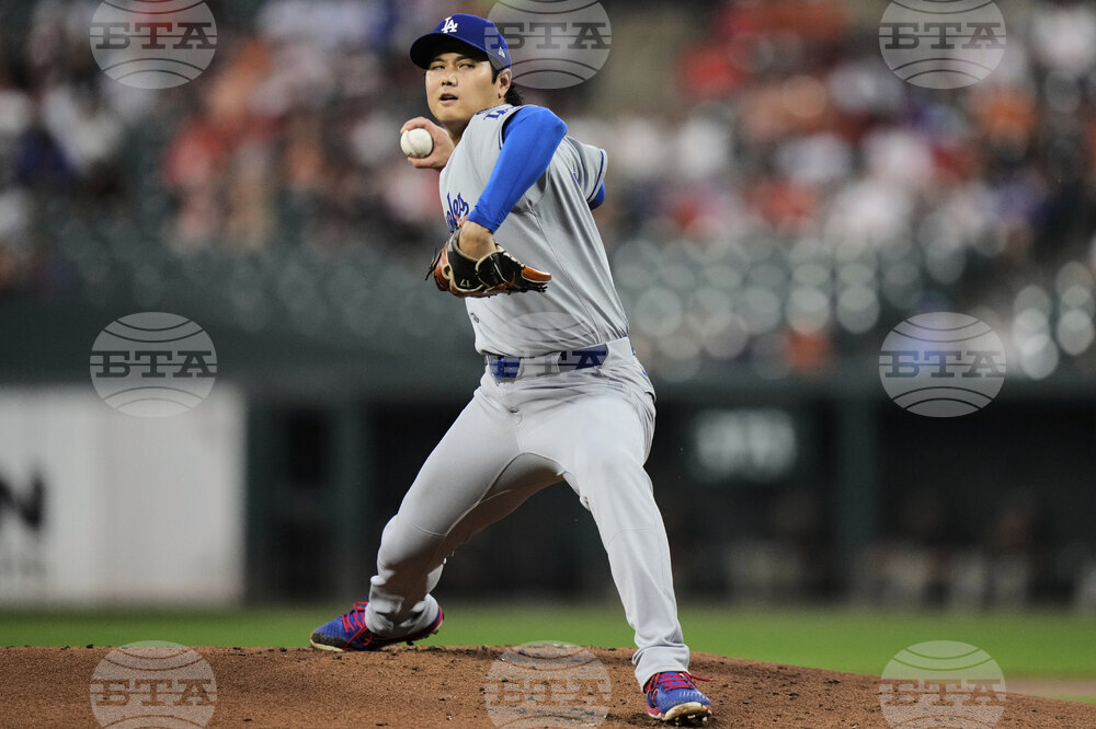 Dodgers Orioles Baseball