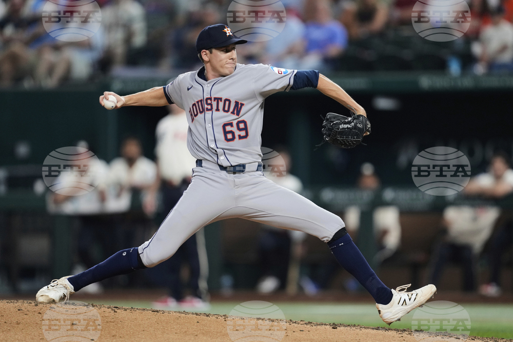 Astros Rangers Baseball