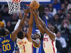 Rockets Warriors Basketball