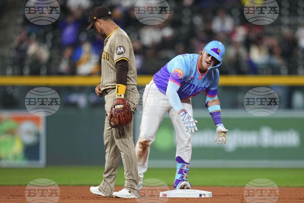 Padres Rockies Baseball