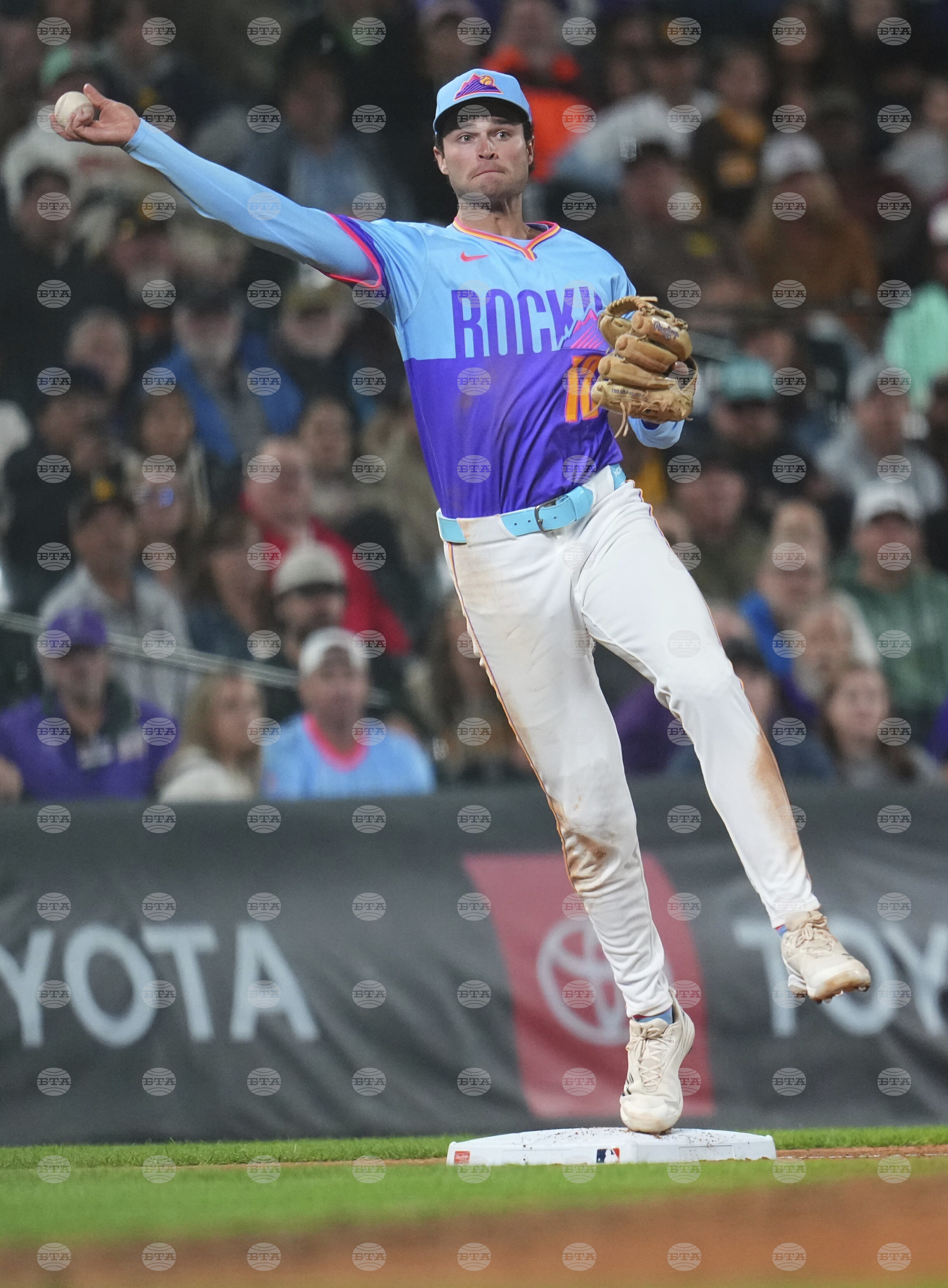 Padres Rockies Baseball