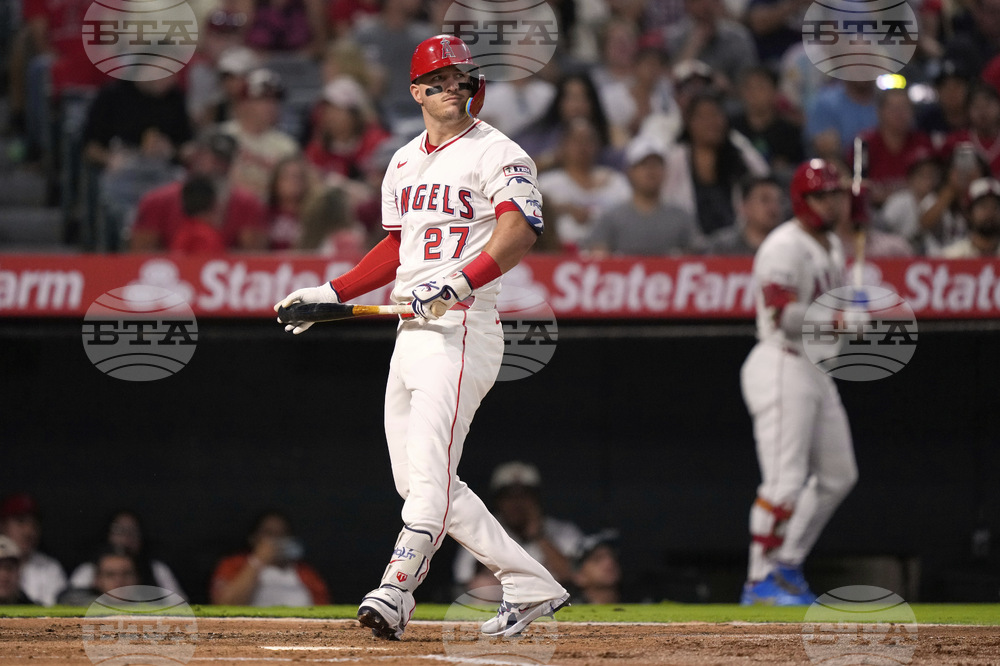 Athletics Angels Baseball