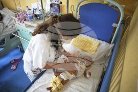 Italy Gaza Child Evacuee