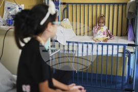 Italy Gaza Child Evacuee