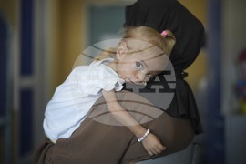 Italy Gaza Child Evacuee
