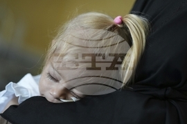 Italy Gaza Child Evacuee