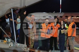 Italy Gaza Child Evacuee