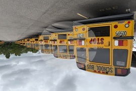 School Bus Crunch Ohio