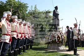 Генерал Владимир Вазов - паметник - откриване