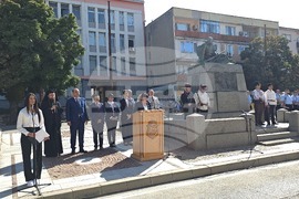 Видин - 140-годишнина от Съединението - тържествено отбелязване - паметникът на Скърбящия войн