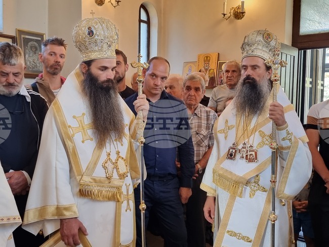 Страната ни отбелязва днес народно, велико събитие, увенчано с успех, каза патриарх Даниил при посещението си в брезнишкото село Ребро