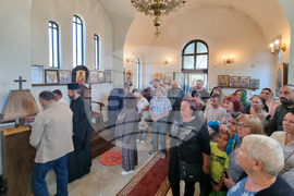 Село Ребро - храм „Св. Николай Мирликийски“ - патриаршеска литургия
