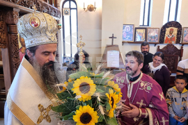 Село Ребро - храм „Св. Николай Мирликийски“ - патриаршеска литургия