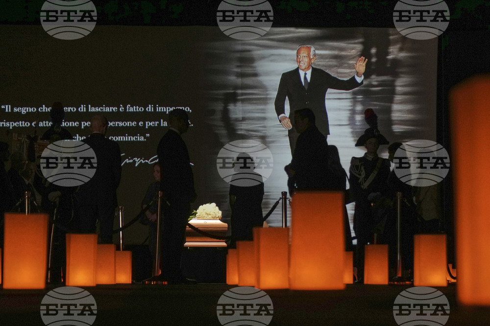 APTOPIX Italy Obit Armani