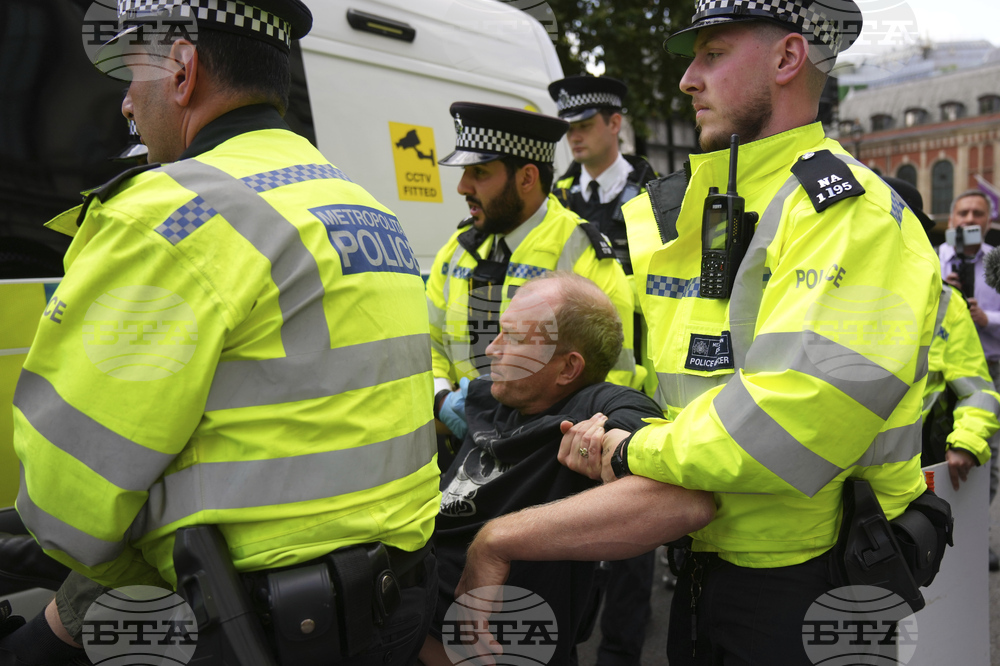 Britain Israel Palestinians Protest