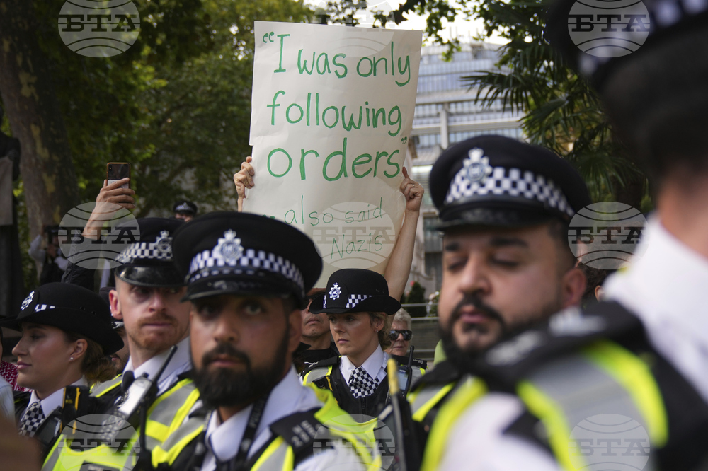 Britain Israel Palestinians Protest