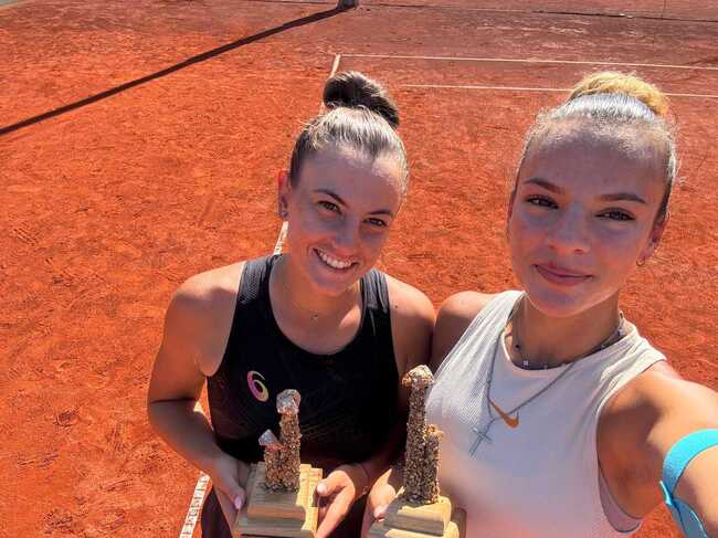 Дария Великова и Алекса Каратанчева допуснаха поражение на финала на двойки на турнир по тенис в Куршумлийска Баня