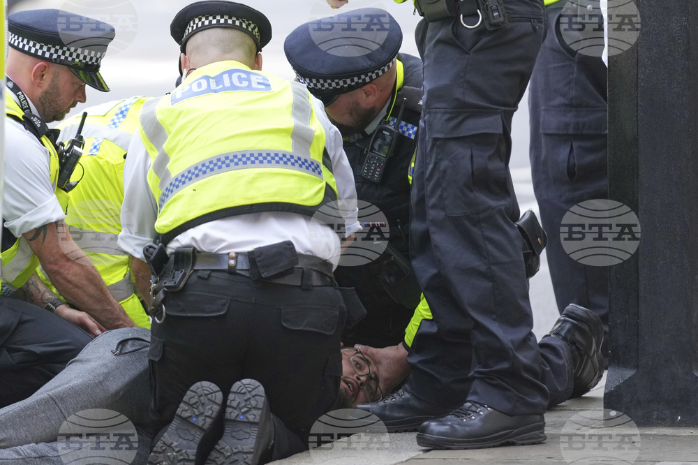 Britain Israel Palestinians Protest