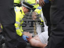Britain Israel Palestinians Protest