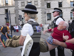 Britain Israel Palestinians Protest
