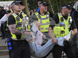 Britain Israel Palestinians Protest