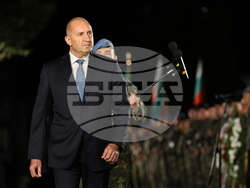 Пловдив - Румен Радев - Съединение на Княжество България с Източна Румелия - тържествена заря-проверка