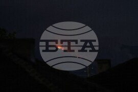 Национален парк „Рила“ - пожар - изглед от село Селище