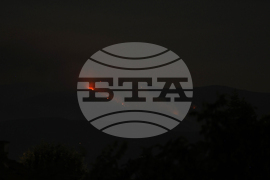 Национален парк „Рила“ - пожар - изглед от село Селище