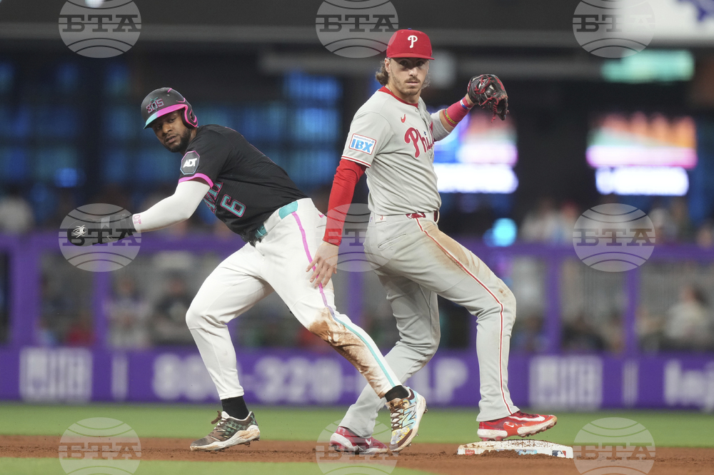 Phillies Marlins Baseball