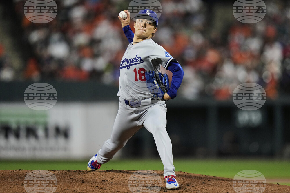 Dodgers Orioles Baseball