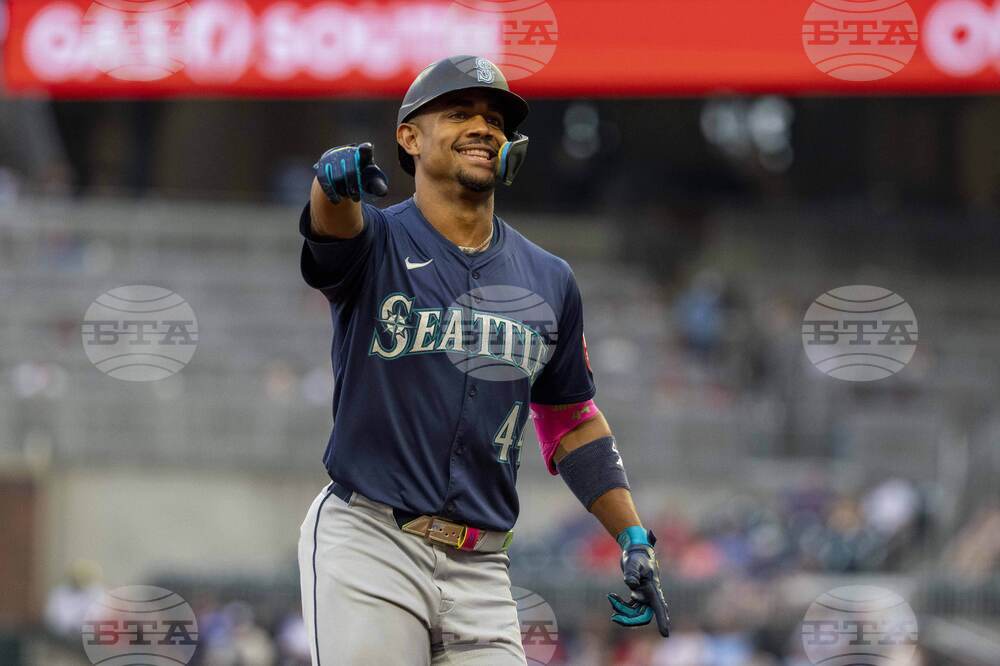 Mariners Braves Baseball
