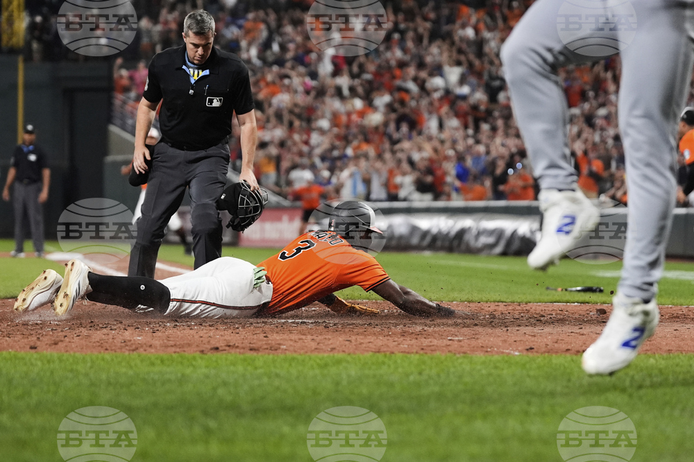 Dodgers Orioles Baseball