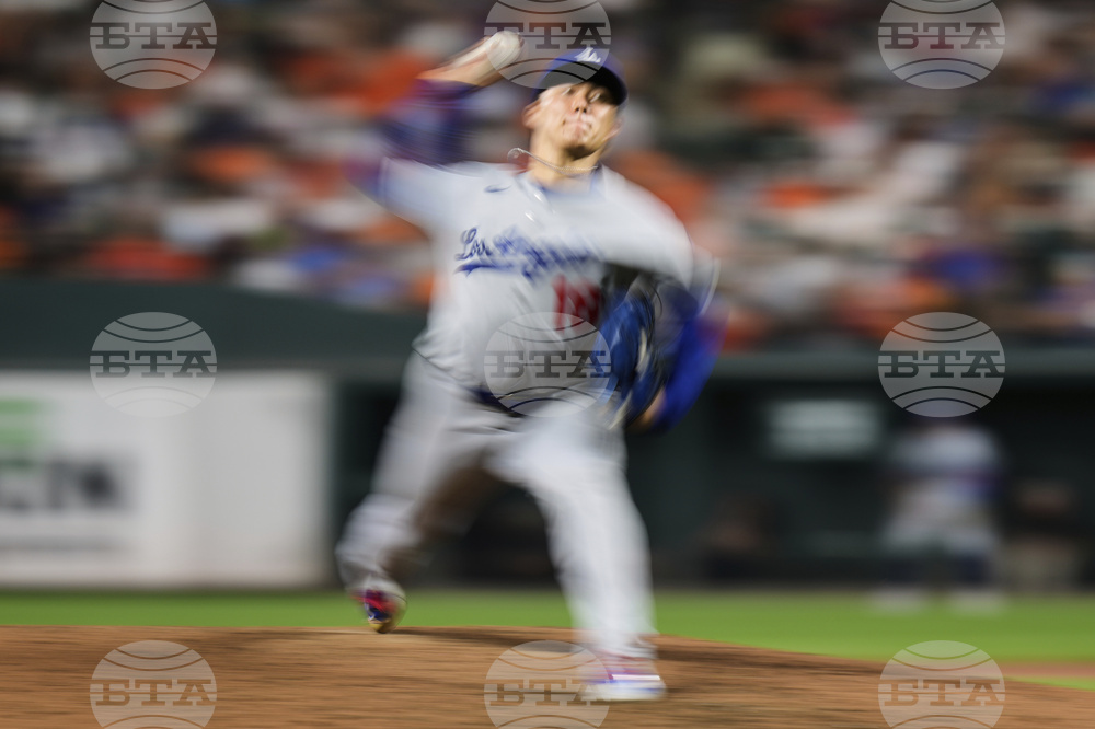 Dodgers Orioles Baseball