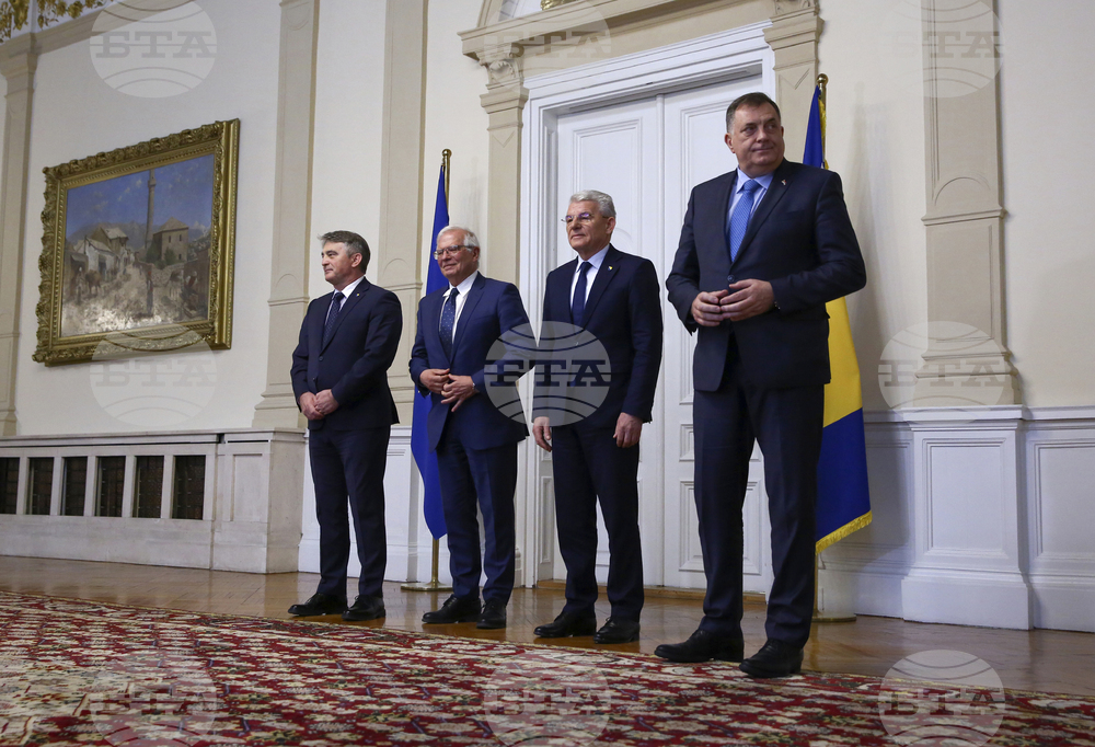 Борел обсъди с лидерите на Босна и Херцеговина европейския път на страната