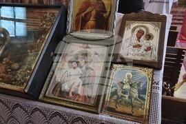 Търговище - храм „Св. Йоан Рилски“ - неделна служба
