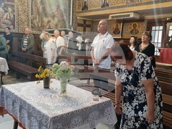 Търговище - храм „Св. Йоан Рилски“ - неделна служба