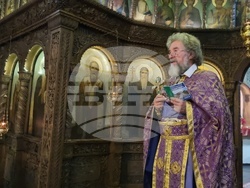 Търговище - храм „Св. Йоан Рилски“ - неделна служба