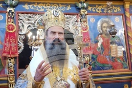 Сапарева баня - патриарх Даниил - литургия