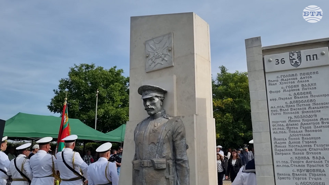 С военен ритуал община Добричка отбеляза 109 години от Добричката епопея