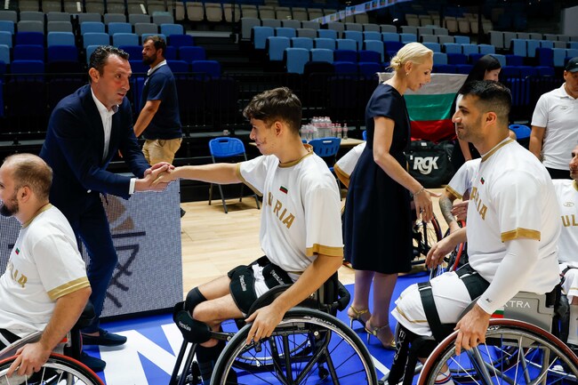 Министър Иван Пешев: "Министерството на младежта и спорта ще продължава да бъде партньор на спорта за хора с увреждания"