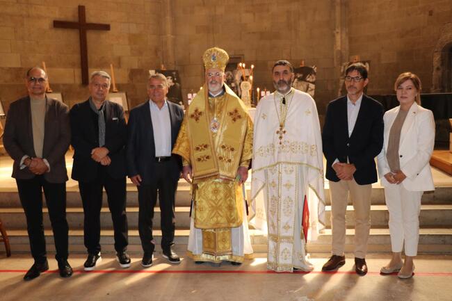 Българската православна църковна общност "Рождество Богородично" в Женева отбеляза днес своя храмов празник