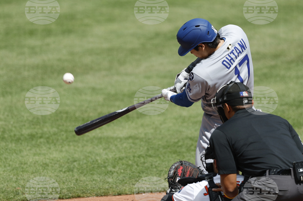 Dodgers Orioles Baseball